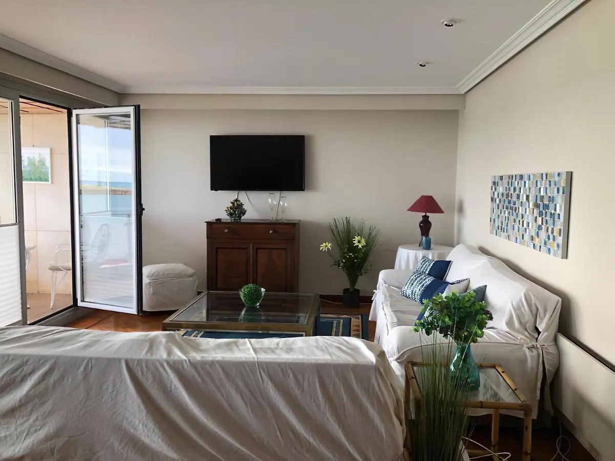 Apartamento Itsasargi - En El Paseo Butron Lägenhet Hondarribia